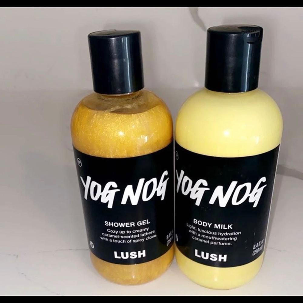 Lush Large Yog Nog Set Body Milk & Shower Gel